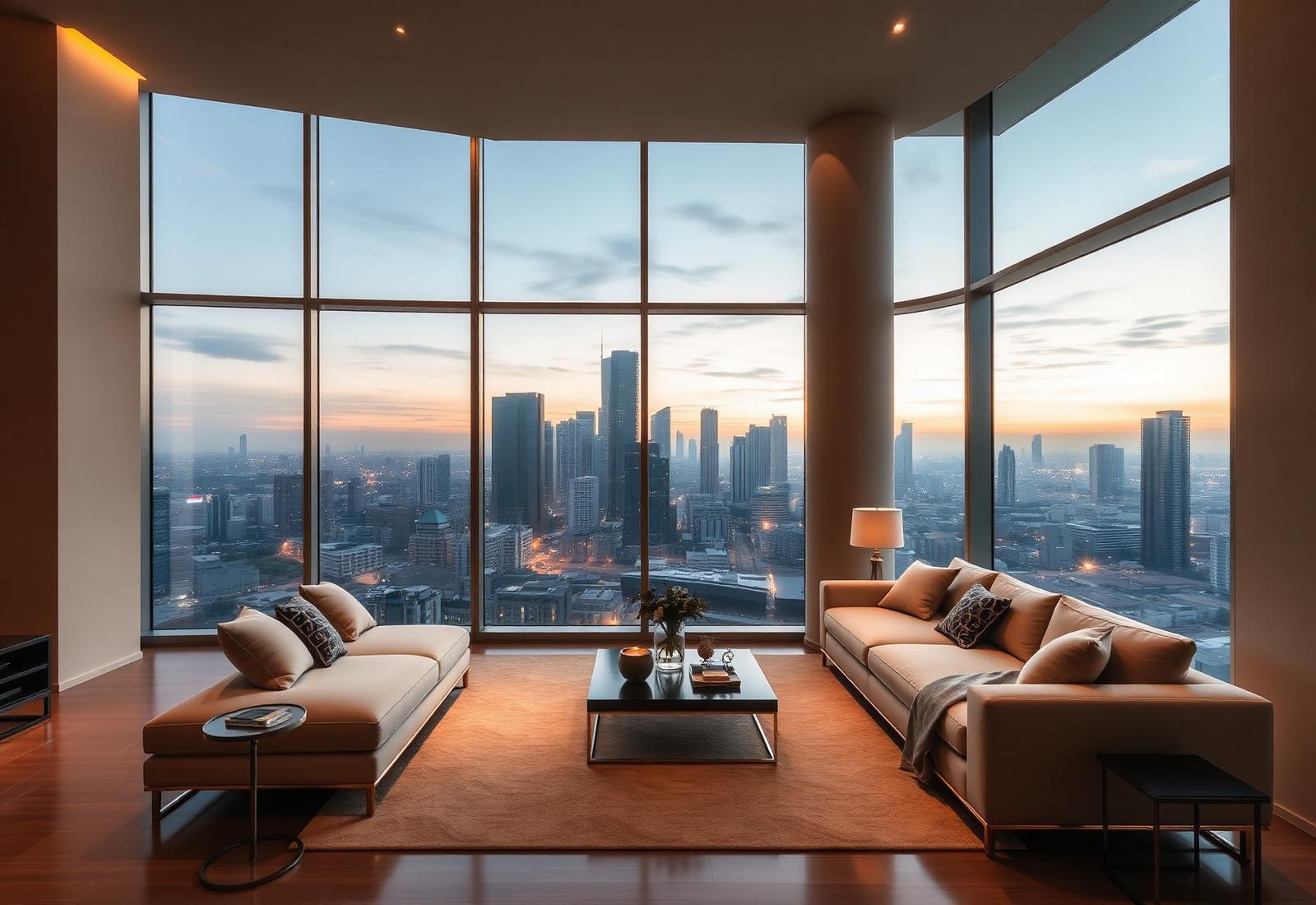 Home Advance Program — modern condominium living room
